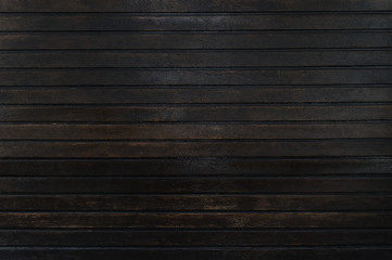 Old dark brown wooden fence background