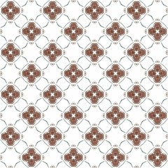 Seamless texture with 3D rendering abstract fractal green pattern