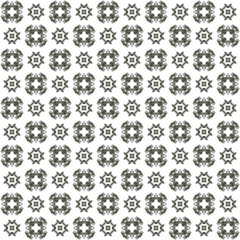 Seamless texture with 3D rendering abstract fractal gray pattern