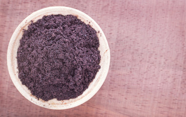 Acai powder (Euterpe oleracea)