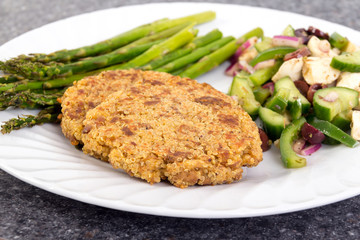 crispy quinoa patties