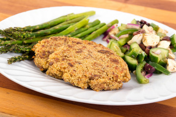 crispy quinoa patties