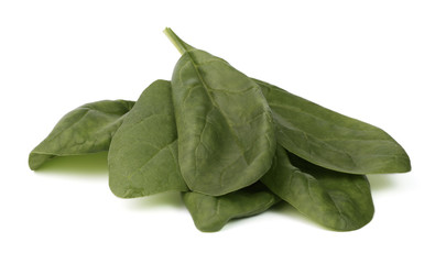 Spinach on isolated white background