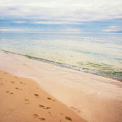 Tangalooma Island beach in Moreton Bay.