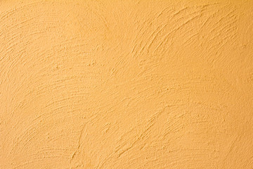 Orange color concrete wall background