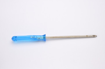 screwdriver on white background
