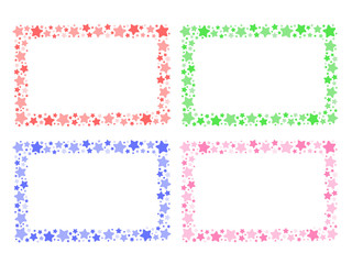 星のフレームセット