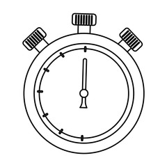 chronometer time isolated icon