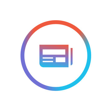 Three-Color Line App Icon