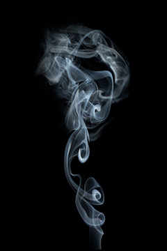 abstract smoke on dark background