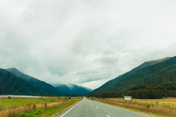 New Zealand Landscape Highway