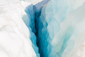 Fox gletsjers kloof, Zuidelijk eiland, Nieuw-Zeeland