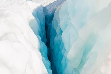 Foto op Plexiglas Gletsjers Fox gletsjers kloof, Zuidelijk eiland, Nieuw-Zeeland