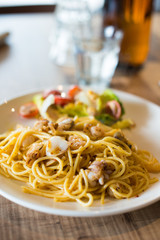 seafood spaghetti