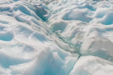 Crédence de cuisine en verre imprimé Glaciers Fox glaciers close-up, Southern island, New Zealand
