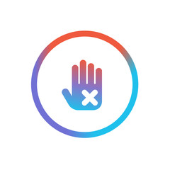 Three-Color Line App Icon