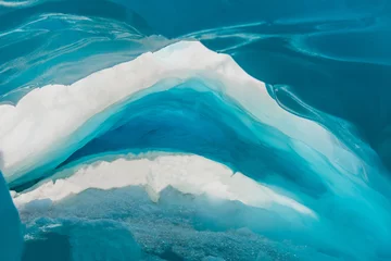Crédence de cuisine en verre imprimé Glaciers FOX Glacier cave, Southern island, New Zealand