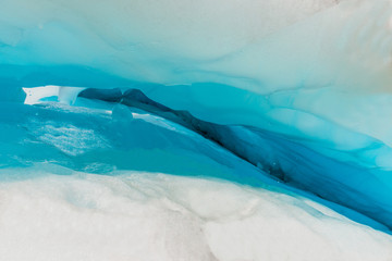 FOX Glacier cave, Southern island, New Zealand