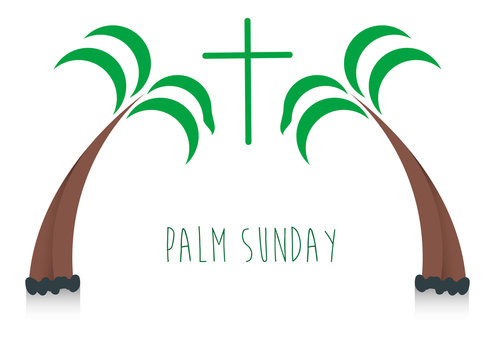Palm Sunday Banner Religious Holidays