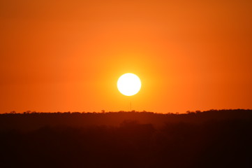 A African Sunset at Kruger Park South Africa