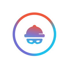 Fototapeta premium Line App Design Three Colors