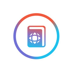 Line App Design Three Colors