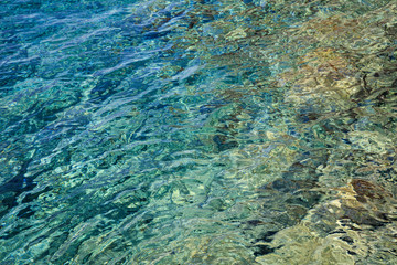Fototapeta na wymiar Deep blue sea background