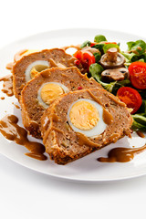 Wrapped pork chop