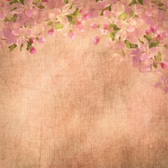 Spring Cherry Blossom Painting