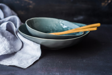 Rustic table setting