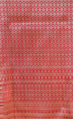 Thai style pattern of Thai silk faric