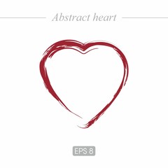 Decorative vector heart