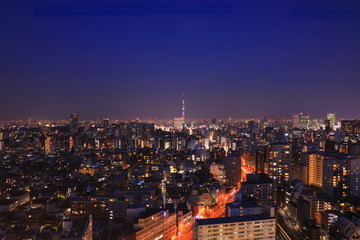 Tokyo night view