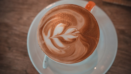 Latte Hot Coffee.