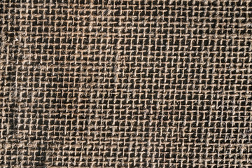 close-up of back side carpet