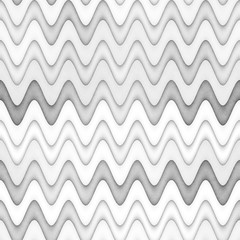Raster Seamless Greyscale Texture. Gradient Wavy Lines Pattern. Subtle Abstract Background