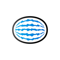 Duo Tone Icon - Water melon