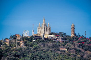 Fototapeta premium Barcelona, Tibidabo