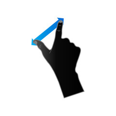 Duo Tone Icon - Gesture