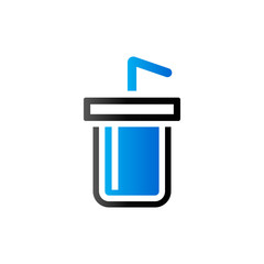 Duo Tone Icon - Softdrink