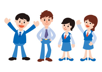 会社員のアイコン、ビジネス、人物アイコン