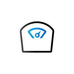 Duo Tone Icon - Fishing scale © puruan