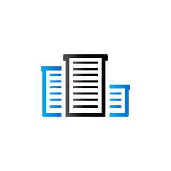 Duo Tone Icon - Building