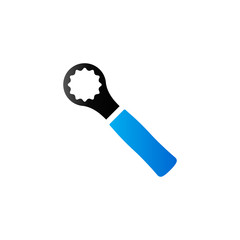 Duo Tone Icon - Bicycle tools