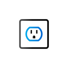 Duo Tone Icon - Electrical outlet
