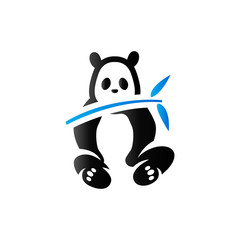 Duo Tone Icon - Panda