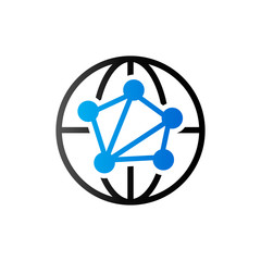 Duo Tone Icon - Network