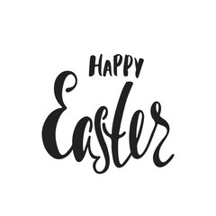 Happy Easter greeting card.