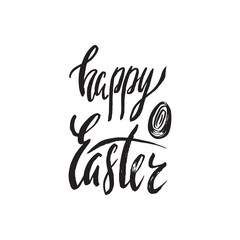 Happy Easter greeting card.