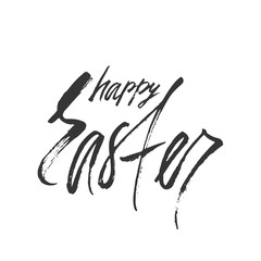 Happy Easter greeting card.